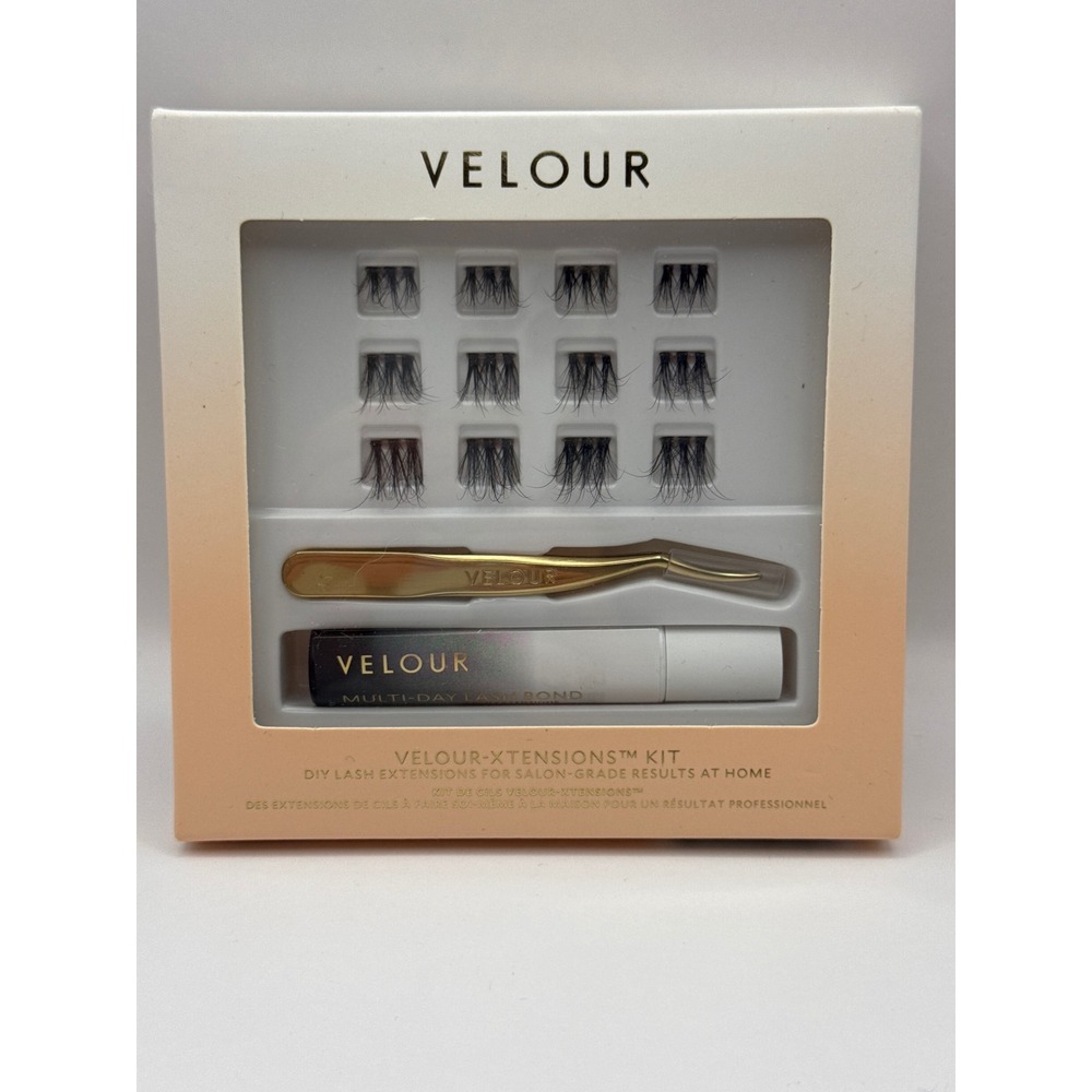 Velour Xtensions DIY Lash‎ Extension Kit Hybrid Clusters Multi-Day Bond New